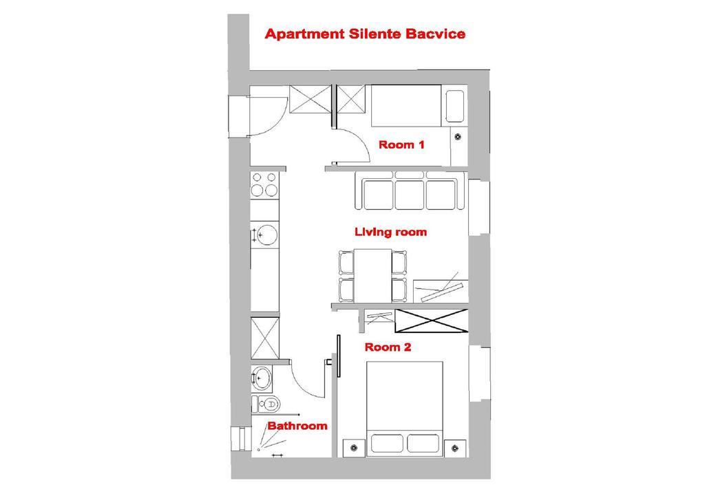 Luxury Rooms And Apartment Silente Bacvice สปลิท ภายนอก รูปภาพ